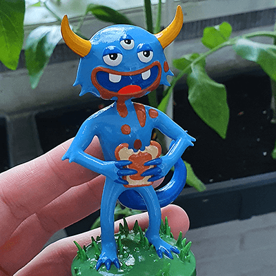 Blue Devil 3D Print Packaging
